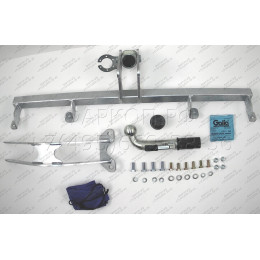 L028C GALIA Полностью оцинкованный фаркоп на Lada Niva Travel 2021-, Chevrolet Niva 2123 2008-2020, Lada Niva 2020-2021. Тип шара: C (горизонтальный съемный). Установка без снятия 