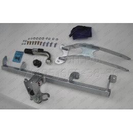 L028C GALIA Полностью оцинкованный фаркоп на Lada Niva Travel 2021-, Chevrolet Niva 2123 2008-2020, Lada Niva 2020-2021. Тип шара: C (горизонтальный съемный). Установка без снятия 