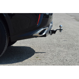 LRX-15-991124.00 PT GROUP Фаркоп с нержавеющей накладкой на Lexus RX, кроме Long, в т.ч. F Sport 2015-2019 без подрезки бампера. Тип шара: E (легкосъемный шар под квадра