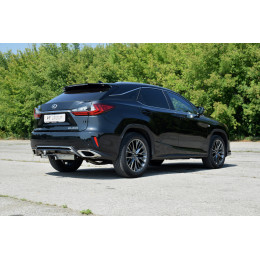 LRX-15-991124.00 PT GROUP Фаркоп с нержавеющей накладкой на Lexus RX, кроме Long, в т.ч. F Sport 2015-2019 без подрезки бампера. Тип шара: E (легкосъемный шар под квадра