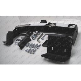 LRX-15-991124.00 PT GROUP Фаркоп с нержавеющей накладкой на Lexus RX, кроме Long, в т.ч. F Sport 2015-2019 без подрезки бампера. Тип шара: E (легкосъемный шар под квадра