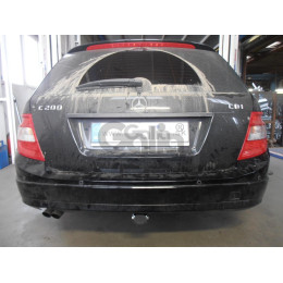 M125C GALIA Полностью оцинкованный фаркоп на Mercedes C-Class w204 седан 2007-2014 / s204 универсал 2007-2014, не подходит для AMG, не подходит на широкий бампер. Подро