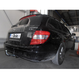 M125C GALIA Полностью оцинкованный фаркоп на Mercedes C-Class w204 седан 2007-2014 / s204 универсал 2007-2014, не подходит для AMG, не подходит на широкий бампер. Подро