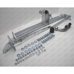 M125C GALIA Полностью оцинкованный фаркоп на Mercedes C-Class w204 седан 2007-2014 / s204 универсал 2007-2014, не подходит для AMG, не подходит на широкий бампер. Подро