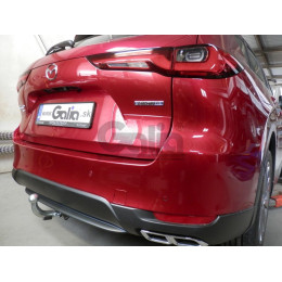 M149V GALIA Полностью оцинкованный фаркоп на Mazda CX-60 2022-, Mazda CX-80 2024-. Подрозетник убирается за бампер. Тип шара: AV (вертикальное быстросъемное креп
