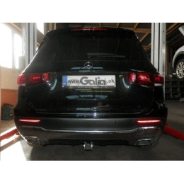 M150A GALIA Полностью оцинкованный фаркоп на Mercedes GLB-Class 2019-, Mercedes GLA-Class 2020-, Mercedes A-Class 2018-, Mercedes B-Class 2018-. Подрозетник убирается за бампер. Тип шара: A. 