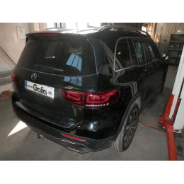 M150A GALIA Полностью оцинкованный фаркоп на Mercedes GLB-Class 2019-, Mercedes GLA-Class 2020-, Mercedes A-Class 2018-, Mercedes B-Class 2018-. Подрозетник убирается за бампер. Тип шара: A. 