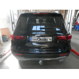 M150A GALIA Полностью оцинкованный фаркоп на Mercedes GLB-Class 2019-, Mercedes GLA-Class 2020-, Mercedes A-Class 2018-, Mercedes B-Class 2018-. Подрозетник убирается за бампер. Тип шара: A. 