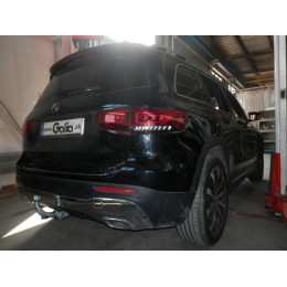 M150A GALIA Полностью оцинкованный фаркоп на Mercedes GLB-Class 2019-, Mercedes GLA-Class 2020-, Mercedes A-Class 2018-, Mercedes B-Class 2018-. Подрозетник убирается за бампер. Тип шара: A. 