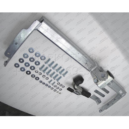 N040C GALIA Полностью оцинкованный фаркоп на Nissan X-Trail T30 2001-2007. Тип шара: C (горизонтальный съемный). Подрезка бампера. Нагрузки: 2100/100 кг, масса фарк