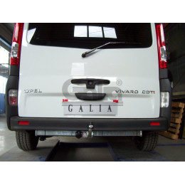 N048C GALIA Полностью оцинкованный фаркоп на Nissan Primastar 2002-2014, Opel Vivaro 2002-2014, Renault Trafic 2002-2014. Тип шара: C (горизонтальный съемный). Установка без снятия