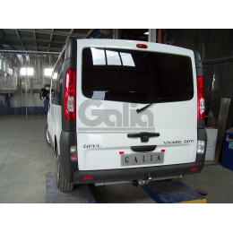 N048C GALIA Полностью оцинкованный фаркоп на Nissan Primastar 2002-2014, Opel Vivaro 2002-2014, Renault Trafic 2002-2014. Тип шара: C (горизонтальный съемный). Установка без снятия