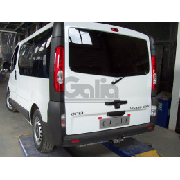 N048C GALIA Полностью оцинкованный фаркоп на Nissan Primastar 2002-2014, Opel Vivaro 2002-2014, Renault Trafic 2002-2014. Тип шара: C (горизонтальный съемный). Установка без снятия