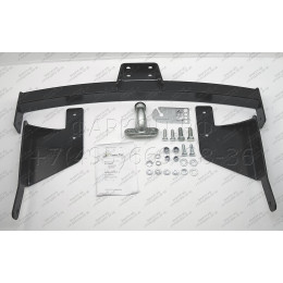 N124-F Лидер-плюс ТСУ для Nissan Patrol Y62 2010-2025 без снятия и выреза бампера. Тип шара: F. Нагрузки: 2000/100 кг, масса фаркопа 23,9 кг (без электрики в комплек