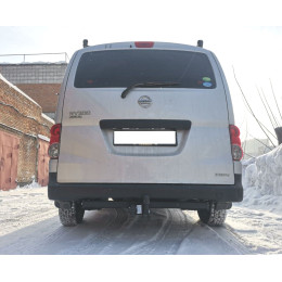 H.N26.A HALTY Фаркоп на Nissan NV200 2009- без подрезки бампера. Тип шара: A. Нагрузки: 1100/75 кг, масса фаркопа 17,5 кг