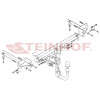 O-130 STEINHOF Фаркоп на Opel Corsa D хетчбек 3/5 дверей (кроме flex-fix и OPC) 10/2006-2014, Opel Corsa E хетчбек 3/5 дверей (кроме flex-fix) 2014-2019. Требуется подрезка бампера. Тип шара: AV (вертикальное быстросъемное крепление шара на ключе). Нагруз
