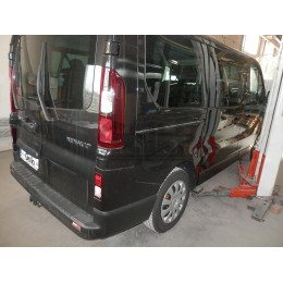 O066A GALIA Полностью оцинкованный фаркоп на Renault Trafic 2014-, Opel Vivaro 2014-2018, FIAT Talento 2016-2020, Nissan NV300 L1,L2 2016-. Тип шара: A. Установка без снятия и выреза бампе