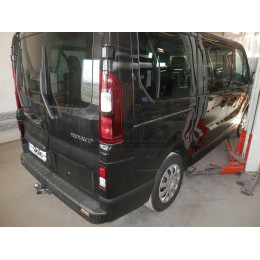O066A GALIA Полностью оцинкованный фаркоп на Renault Trafic 2014-, Opel Vivaro 2014-2018, FIAT Talento 2016-2020, Nissan NV300 L1,L2 2016-. Тип шара: A. Установка без снятия и выреза бампе