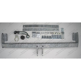 O066A GALIA Полностью оцинкованный фаркоп на Renault Trafic 2014-, Opel Vivaro 2014-2018, FIAT Talento 2016-2020, Nissan NV300 L1,L2 2016-. Тип шара: A. Установка без снятия и выреза бампе