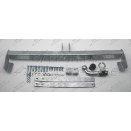 O066A GALIA Полностью оцинкованный фаркоп на Renault Trafic 2014-, Opel Vivaro 2014-2018, FIAT Talento 2016-2020, Nissan NV300 L1,L2 2016-. Тип шара: A. Установка без снятия и выреза бампе