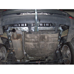 P040A GALIA Полностью оцинкованный фаркоп на Peugeot 3008 2009-2016, кроме Hybrid. Подрозетник убирается за бампер. Тип шара: A. Установка без снятия и выреза б