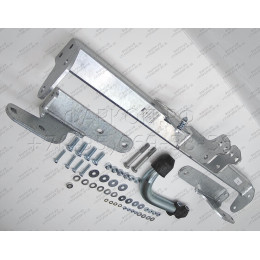 P040A GALIA Полностью оцинкованный фаркоп на Peugeot 3008 2009-2016, кроме Hybrid. Подрозетник убирается за бампер. Тип шара: A. Установка без снятия и выреза б