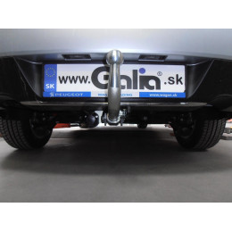 P043A GALIA Полностью оцинкованный фаркоп на Peugeot 508 седан, кроме GT 2011-2019. Подрозетник убирается за бампер. Тип шара: A. Невидимый вырез бампера. На
