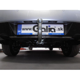 P043A GALIA Полностью оцинкованный фаркоп на Peugeot 508 седан, кроме GT 2011-2019. Подрозетник убирается за бампер. Тип шара: A. Невидимый вырез бампера. На
