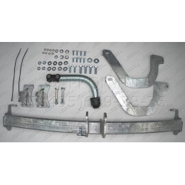 P043A GALIA Полностью оцинкованный фаркоп на Peugeot 508 седан, кроме GT 2011-2019. Подрозетник убирается за бампер. Тип шара: A. Невидимый вырез бампера. На