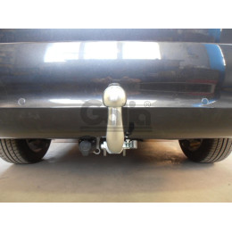 P044A GALIA Полностью оцинкованный фаркоп на Peugeot 508 универсал 2011-2019. Подрозетник убирается за бампер. Тип шара: A. Невидимый вырез бампера. Нагруз
