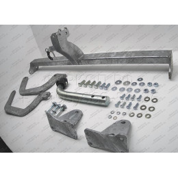 P044A GALIA Полностью оцинкованный фаркоп на Peugeot 508 универсал 2011-2019. Подрозетник убирается за бампер. Тип шара: A. Невидимый вырез бампера. Нагруз