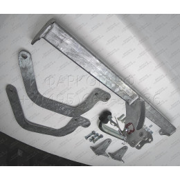 P044A GALIA Полностью оцинкованный фаркоп на Peugeot 508 универсал 2011-2019. Подрозетник убирается за бампер. Тип шара: A. Невидимый вырез бампера. Нагруз
