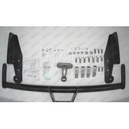 P105-F Лидер-плюс ТСУ для Peugeot Boxer 3 L4 2006-, Citroen Jumper L4 2006-, Fiat Ducato L4 2006- без снятия и выреза бампера. Тип шара: F. Нагрузки: 2000/100 кг, масса фаркопа 22,4 кг, 