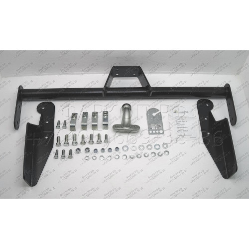 P105-F Лидер-плюс ТСУ для Peugeot Boxer 3 L4 2006-, Citroen Jumper L4 2006-, Fiat Ducato L4 2006- без снятия и выреза бампера. Тип шара: F. Нагрузки: 2000/100 кг, масса фаркопа 22,4 кг, требуется 4 сверления (без электрики в комплекте)