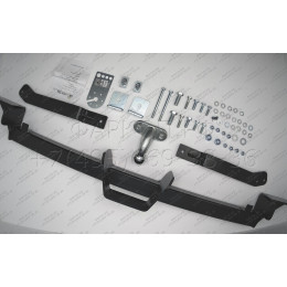P107-F Лидер-плюс ТСУ для Peugeot Boxer 3 (L1, L2, L3) 2006-, Citroen Jumper (L1, L2, L3) 2006-, Fiat Ducato (L1, L2, L3) 2006- без подрезки и снятия бампера. Тип шара: F. Нагрузки: 2000/100 кг, м
