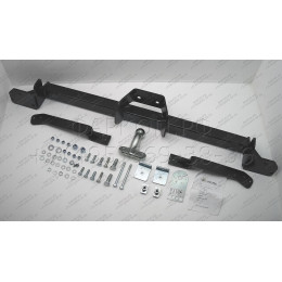 P107-F Лидер-плюс ТСУ для Peugeot Boxer 3 (L1, L2, L3) 2006-, Citroen Jumper (L1, L2, L3) 2006-, Fiat Ducato (L1, L2, L3) 2006- без подрезки и снятия бампера. Тип шара: F. Нагрузки: 2000/100 кг, м