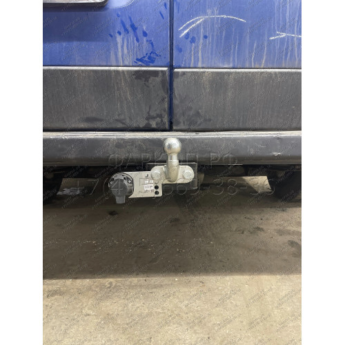 P107-F Лидер-плюс ТСУ для Peugeot Boxer 3 (L1, L2, L3) 2006-, Citroen Jumper (L1, L2, L3) 2006-, Fiat Ducato (L1, L2, L3) 2006- без подрезки и снятия бампера. Тип шара: F. Нагрузки: 2000/100 кг, масса фаркопа 21,9 кг (без электрики в комплекте)