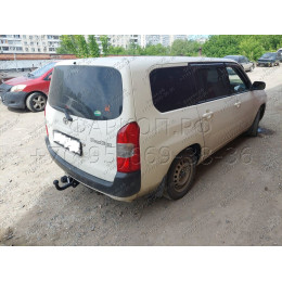 H.T68.A HALTY Фаркоп на Toyota Probox / Suceed 2WD/4WD 2014-06/2017 без подрезки бампера. Тип шара: A. Нагрузки: 550/75 кг, масса фаркопа 16,9 кг