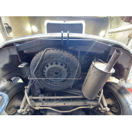 H.T68.A HALTY Фаркоп на Toyota Probox / Suceed 2WD/4WD 2014-06/2017 без подрезки бампера. Тип шара: A. Нагрузки: 550/75 кг, масса фаркопа 16,9 кг