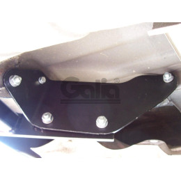 R015C GALIA Полностью оцинкованный фаркоп на Renault Megane I седан 1996-2003. Тип шара: C (горизонтальный съемный). Установка без снятия и выреза бампера. На