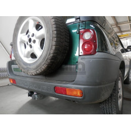 R049C GALIA Полностью оцинкованный фаркоп на Land Rover Freelander I 1997-2006. Особенности: запасное колесо на задней двери. Тип шара: C (горизонтальный съемны