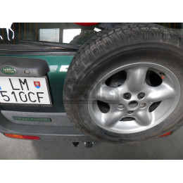 R049C GALIA Полностью оцинкованный фаркоп на Land Rover Freelander I 1997-2006. Особенности: запасное колесо на задней двери. Тип шара: C (горизонтальный съемны
