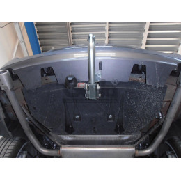 R090A GALIA Полностью оцинкованный фаркоп на Renault Laguna универсал 2007-2015. Тип шара: A. Установка без снятия и выреза бампера. Нагрузки: 1800/75 кг, масса ф