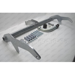 R090A GALIA Полностью оцинкованный фаркоп на Renault Laguna универсал 2007-2015. Тип шара: A. Установка без снятия и выреза бампера. Нагрузки: 1800/75 кг, масса ф