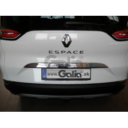 R096A GALIA Полностью оцинкованный фаркоп на Renault Espace 2015-2022. Подрозетник убирается за бампер. Тип шара: A. Установка без выреза бампера. Нагрузки: 2