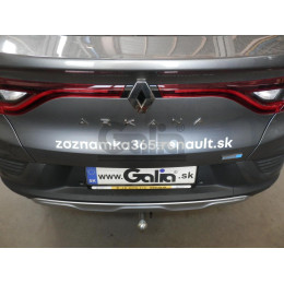 R105A GALIA Полностью оцинкованный фаркоп на Renault Arkana (только Европейская версия) 2019-. Тип шара: A. Установка без снятия и выреза бампера. Нагрузки: