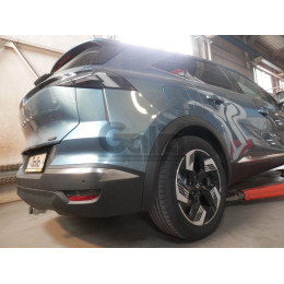 R110A GALIA Полностью оцинкованный фаркоп на Renault Master 2024-, Nissan Interstar 2024-. Тип шара: A. Установка без снятия и выреза бампера. Нагрузки: 3000/120 кг, масса 