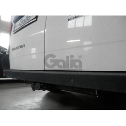 R110A GALIA Полностью оцинкованный фаркоп на Renault Master 2024-, Nissan Interstar 2024-. Тип шара: A. Установка без снятия и выреза бампера. Нагрузки: 3000/120 кг, масса 