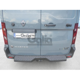 R110A GALIA Полностью оцинкованный фаркоп на Renault Master 2024-, Nissan Interstar 2024-. Тип шара: A. Установка без снятия и выреза бампера. Нагрузки: 3000/120 кг, масса 