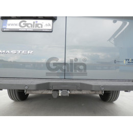 R110A GALIA Полностью оцинкованный фаркоп на Renault Master 2024-, Nissan Interstar 2024-. Тип шара: A. Установка без снятия и выреза бампера. Нагрузки: 3000/120 кг, масса 